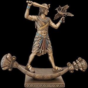 Veronese bronzefigur til stueindretning med autentisk finish